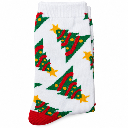 Hikiddo Christmas Kids Socks Christmas Trees 1 Pair Age 5+ Years