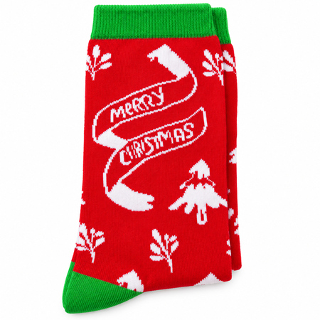 Hikiddo Christmas Kids Socks Merry Christmas 1 Pair Age 5+ Years