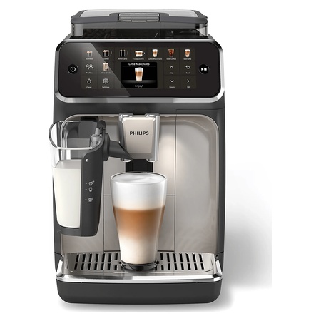 Philips Series 5500 LatteGo Automatic Espresso Machine EP5547 - 1500 W - 1.8 L Water Tank - 24.6 x 43.3 x 37.1 cm