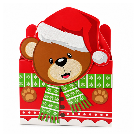 Christmas Bear Gift Box 16 x 12 cm