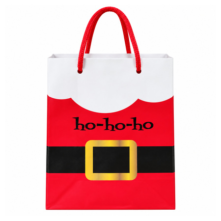 Christmas Santa Suit Gift Bag 24 x 18 cm
