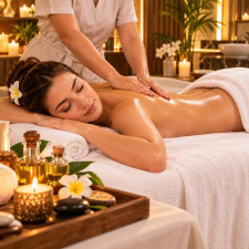 60 min Full Body Aromatherapy Essential Oil Massage 