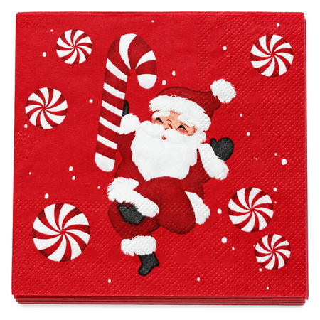 Christmas Square 3-Ply Napkins - 40 pc - 25 x 25 cm