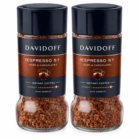 Davidoff Espresso 57 Instant Coffee 2 x 45 g Save 30%