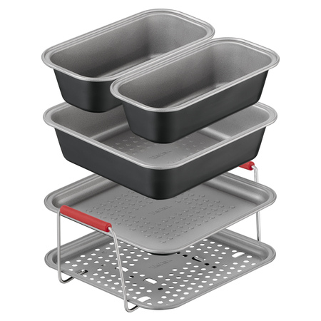 Tefal Dail'Easy 5-Piece Air Fryer Accessory Set with Tray 20 × 18 × 9 cm
