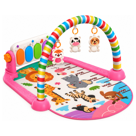 Baby Kick-and-Play Piano Activity Gym - Pink - 0+ Month