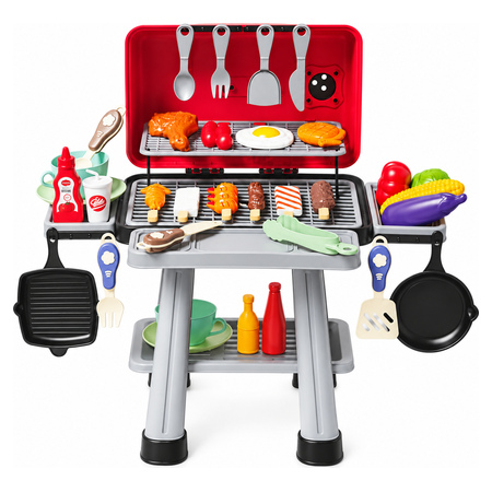 Youjiaxin DIY Barbecue Grill Pretend Playset - 56 Pcs - 3+ Years