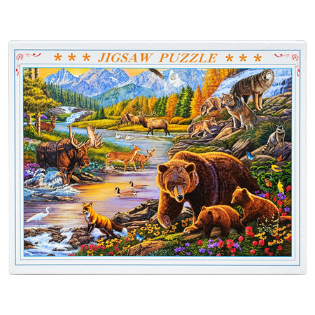 Wild Animals Jigsaw Puzzle 1000 Pcs - 14+ Years