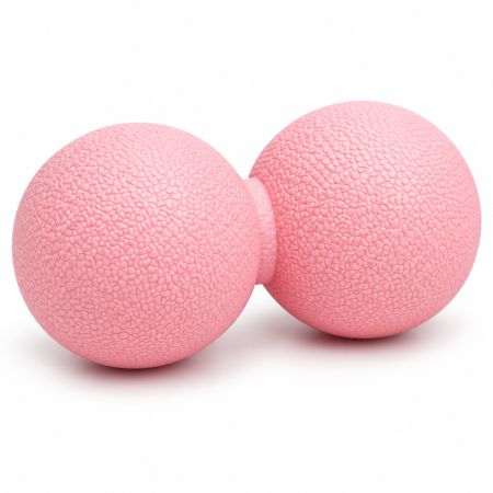 Peanut-Shaped Double Massage Ball With Carry Bag
