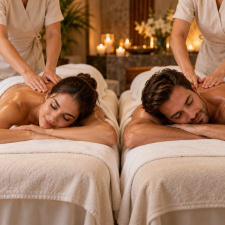50 min Relaxation Massage With Manicure & Pedicure For One