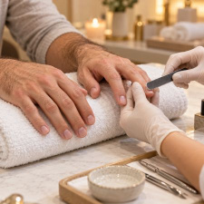 Manicure & Pedicure For Men