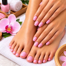Manicure & Pedicure with Gelish