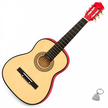 Classical Guitar with Pick Keyring - 95 x 35 cm