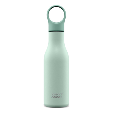 Joseph Joseph Loop 500 ml Vacuum Insulated Water Bottle - Green - 29 x 7 x 7 cm