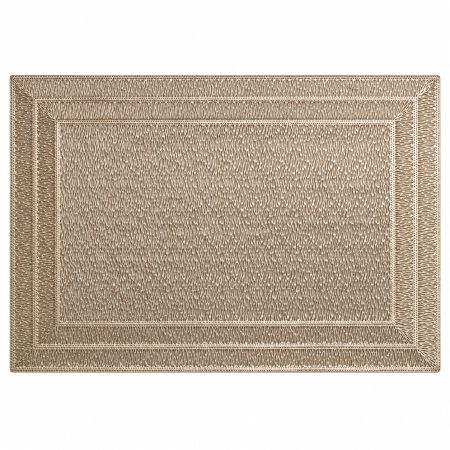 Dining Table Rectangle Placemat Gold 46 x 30 cm