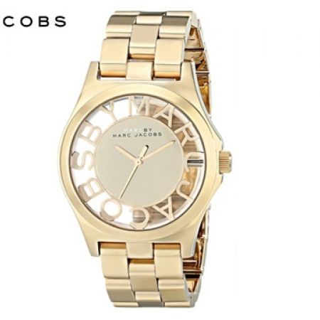 30% Off Marc Jacobs Henry Skeleton Analog Stainless Steel Watch