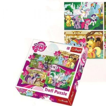 56% Off Trefl My Little Pony 4 in 1 Puzzle (Only $11 instead of $25 ...