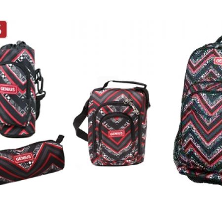 11 Off Genius Trolly Bag Back To School Set Black Red Only 50 11 Off Genius Trolly Bag Back To School Set Black Red Only 50 Instead Of 56 Makhsoom