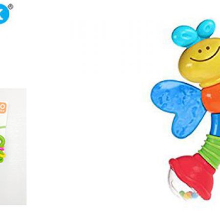 Blue-Box B Kids Rattle &Teether Love Bug - Makhsoom