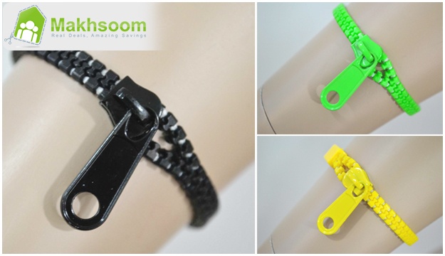 50% Off Black Zipper Bracelet (Only $4 instead of $8 50% Off Black Zipper Bracelet (Only $4 instead of $8