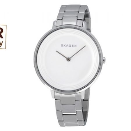 40% Off Skagen Ditte White Dial Stainless Steel Watch  display picture 1