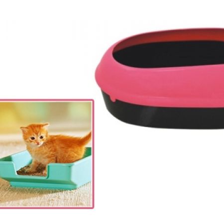 oval cat litter box