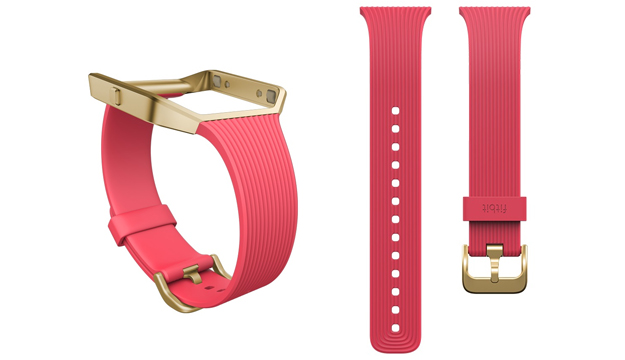 Fitbit Blaze Slim Spare Wristband Pink Gold Frame Small