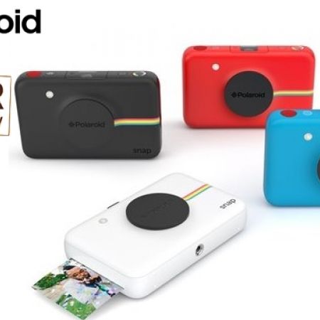 Polaroid Instant Digital Camera Snap With Integrated Printer