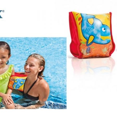 Intex Inflatable Shark Armbands 23 x 18 cm - Makhsoom