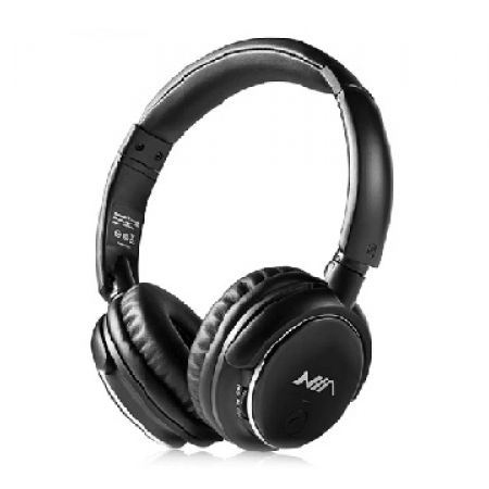 Nia Q1 Black Bluetooth Stereo Headphones Makhsoom - Main Image