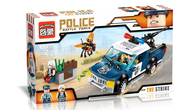 Police Battle Force Construction Toy - The Sniper 157 Pcs - Makhsoom