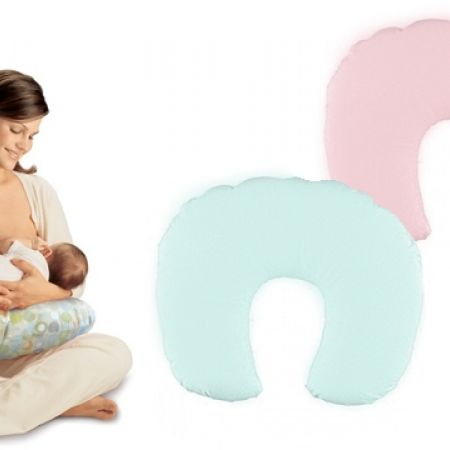 Nursing Infant Positioning Cotton Cushion Blue Makhsoom