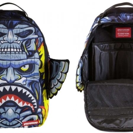 Sprayground Apache Backpack Head Hunter Wings Makhsoom