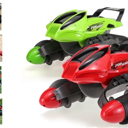 Amphibious Stunt Car - Red - Makhsoom