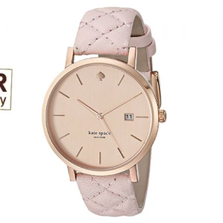 Kate Spade Metro Grand Rose Gold-Tone Round Watch For Women  display picture 1