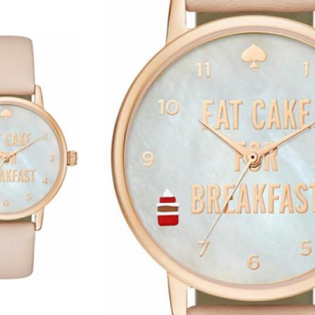 Kate Spade Rose Gold Metro Mother of Pearl Dial 