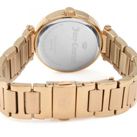 NEW Juicy Couture women’s Cali Rose Gold Watch Juicy Couture Crystal Rose Gold Toned watch Pink Bezel  main image 3