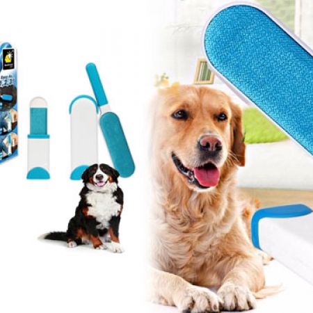 Hurricane Fur Wizard Pet Hair Lint Remover Magic Cloth Fabric