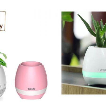 tokqi smart music flowerpot