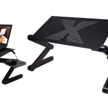 360 Rotation Computer Setup 360 Degree Rotation Multifunctional Adjustable & Foldable Laptop Table ...