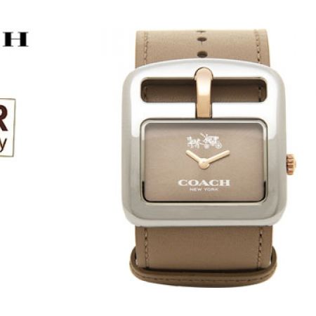 coach square watch