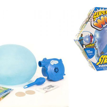 Super Wubble Blue And White Super Wubble Ball With Pup, 43% OFF