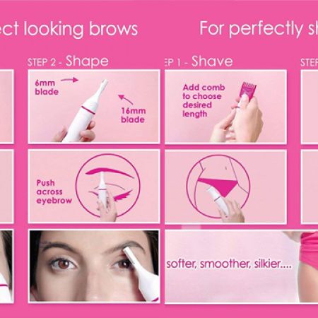 5 In 1 Sweet Sensitive Precision Beauty Styler Trimmer Shaver Hair Makhsoom