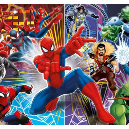 Clementoni Marvel: Ultimate Spiderman And The Sinister Six SuperColor ...