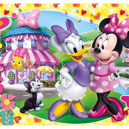 Clementoni Disney Junior: Minnie Happy Helpers SuperColor Puzzle 104 ...