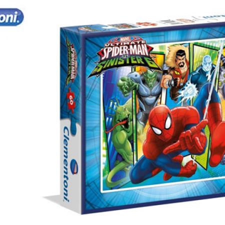 Clementoni Marvel Ultimate Spiderman The Sinister 6 Puzzle 60 Pcs ...