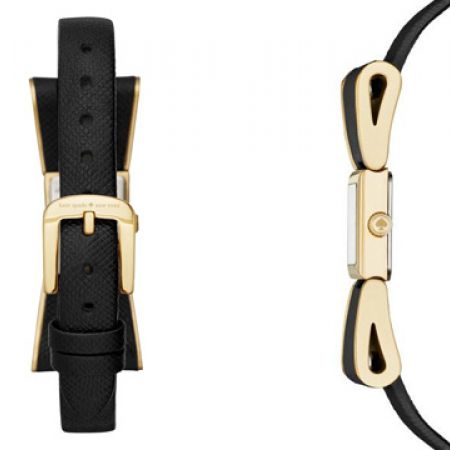 Black Crystal Kenmare Watch | Kate Spade New York women watch Kate Spade New York Champagne At Midnight Metro Crystals  main image 4