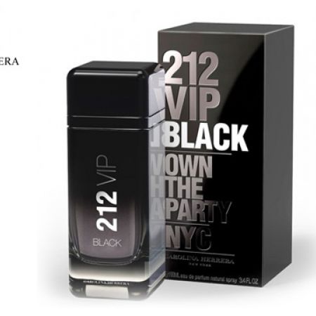carolina herrera 212 vip black own the party