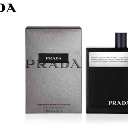 Prada Amber Pour Homme Intense Eau De Parfum For Men 100 ml - Makhsoom