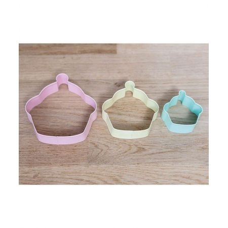 KitchenCraft Sweetly Does It Set Of Stainless Steel Cookie Cutters 3 Pcs - Easter